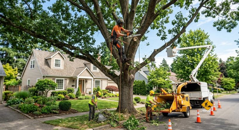 Tree Branch Chipping
